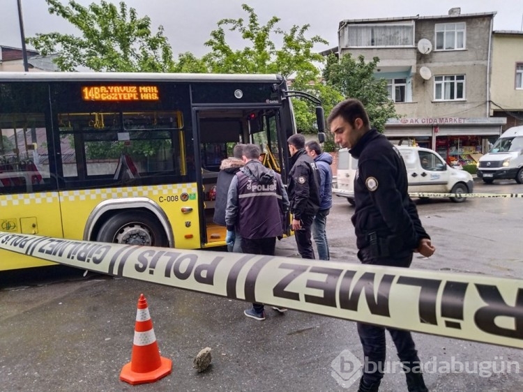 İstanbul'da İETT şoförüne silahlı saldırı: Başka otobüsle takip edip 6 el ateş açtı
