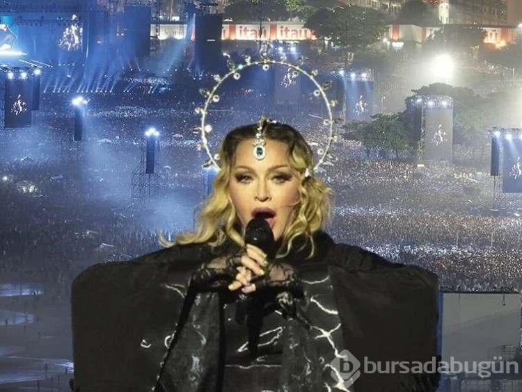 Madonna'dan turne pozları: Sonsuza kadar kalbimde