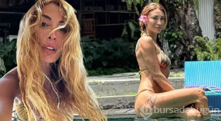 Merve Oflaz, bikinili pozlarıyla tatil sezonunu açtı!