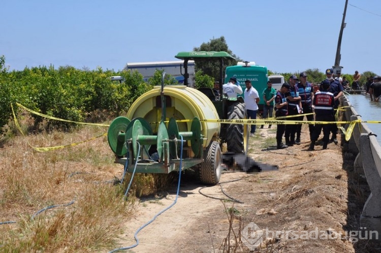 Kıyafeti traktör şaftına dolanan kız çocuğu hayatını kaybetti
