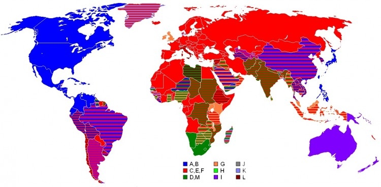 Neden bazı ülkelerde priz girişleri farklıdır?