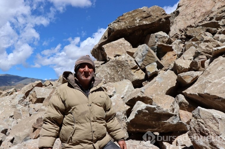 Erzurum'da sağanak yağış sonrası heyelan
