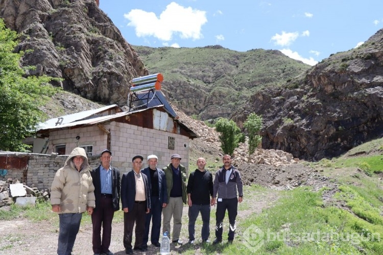 Erzurum'da sağanak yağış sonrası heyelan
