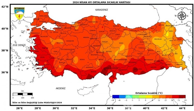 Türkiye'de son 53 yılın en sıcak nisan ayı yaşandı
