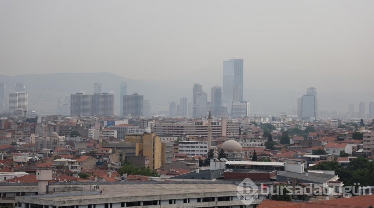 İzmir'de toz taşınımı
