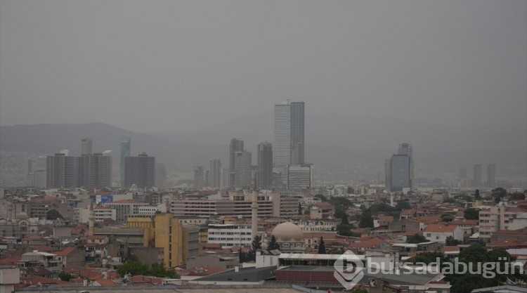 İzmir'de toz taşınımı
