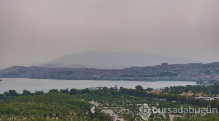 İzmir'de toz taşınımı
