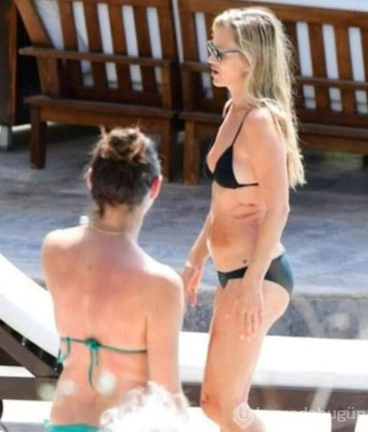 Kate Moss, Bodrum'a olan tutkusundan vazgeçemedi!