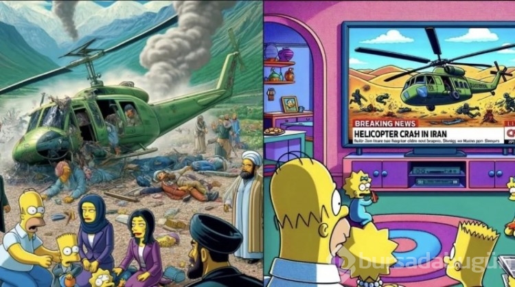 Simpsonlar, Reisi'nin öldüğü helikopter kazasını tahmin mi etti?