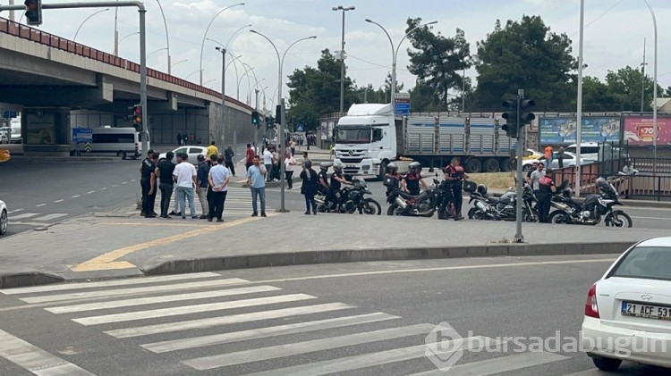 Diyarbakır'da hareketli dakikalar