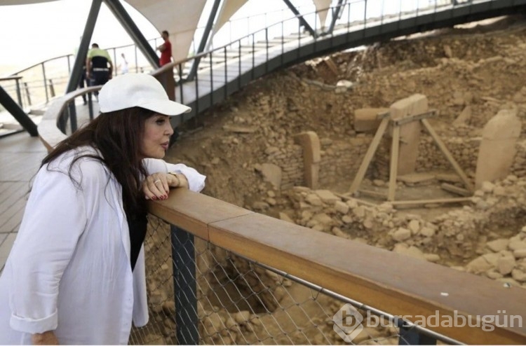 Türkan Şoray Göbeklitepe'yi ziyaret etti!