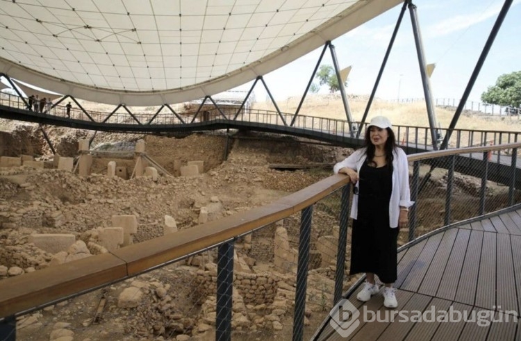 Türkan Şoray Göbeklitepe'yi ziyaret etti!