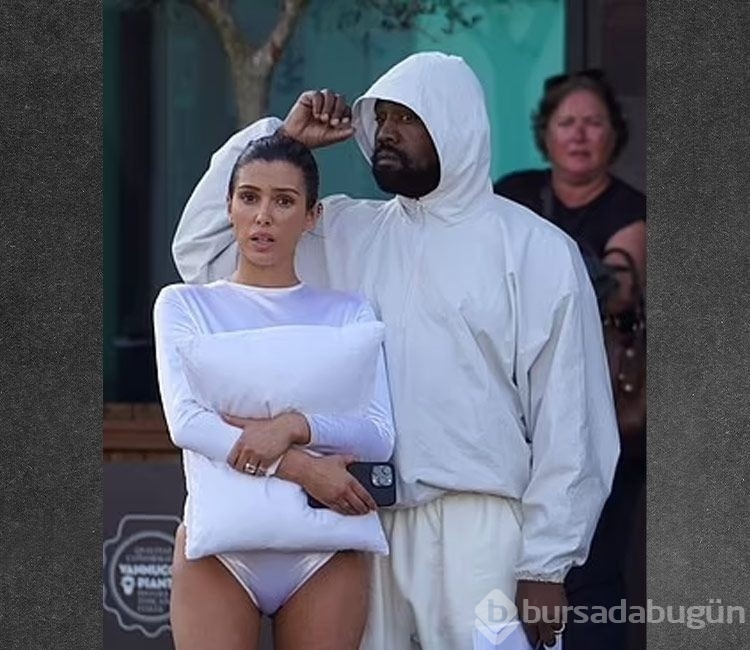 Bianca ve Kanye çifti İtalya'ya hızlı döndü