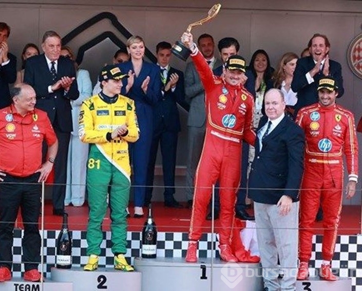 F1 Monako Grand Prix'inde ünlüler geçidi