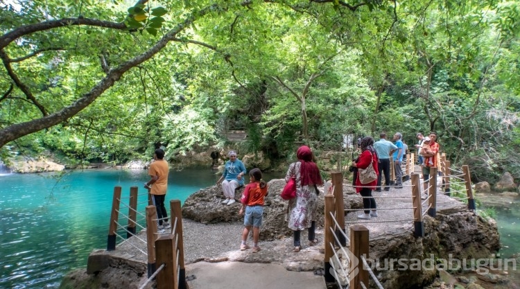 Kurşunlu Şelalesi'nin suyunda azalma
