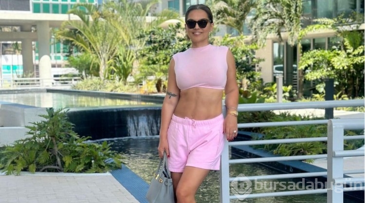 11 kilo veren Demet Akalın'ın Miami tatilinden bikinili pozları!