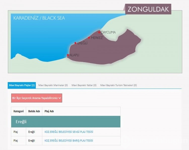 2024 yılı için Türkiye'nin en iyi sahilleri ve plajları