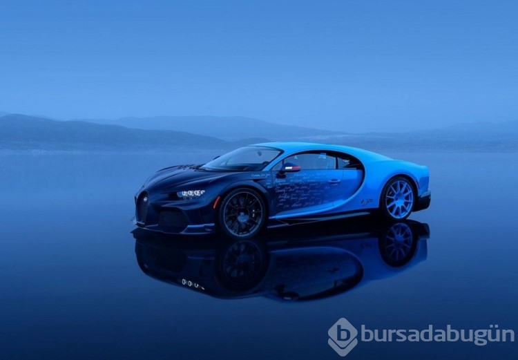 Bugatti'nin son Chiron modeli görücüye çıktı
