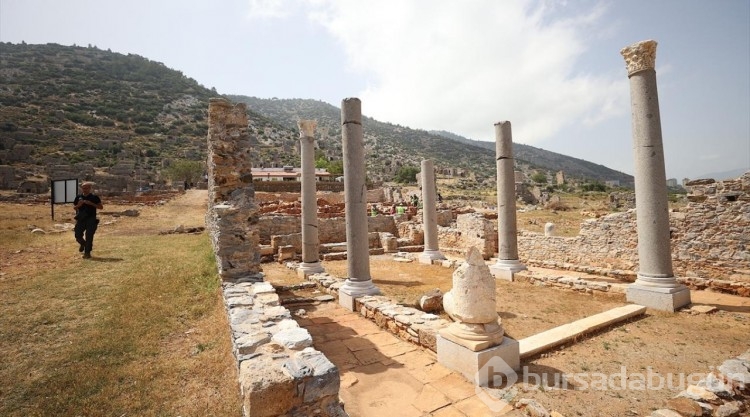 Anemurium Antik Kenti'nde kazı ve restorasyon sürüyor
