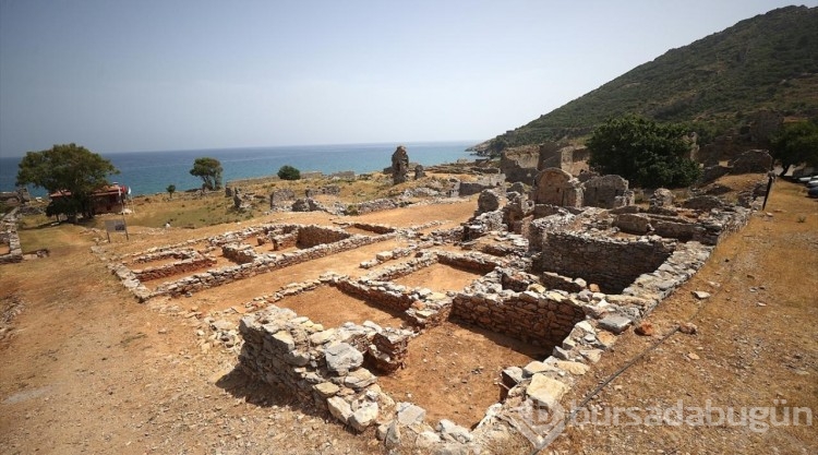 Anemurium Antik Kenti'nde kazı ve restorasyon sürüyor
