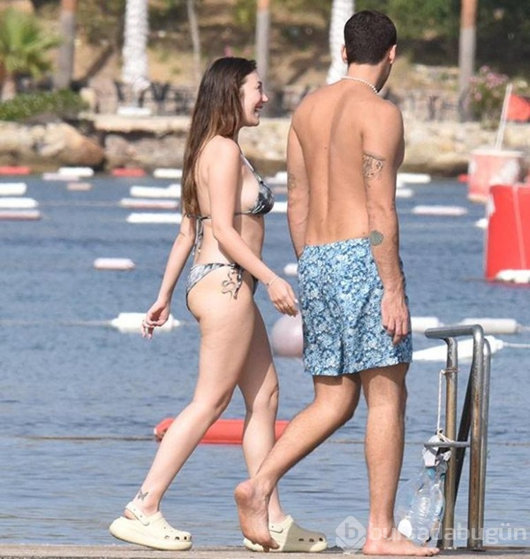 Survivor Poyraz ile Yasmin Erbil'in romantik Bodrum tatili!