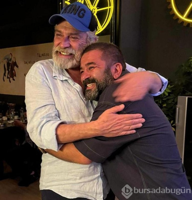Haluk Bilginer'e sürpriz doğum günü kutlaması!