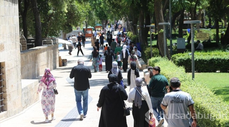 Şanlıurfa'da sıcak hava etkili oldu
