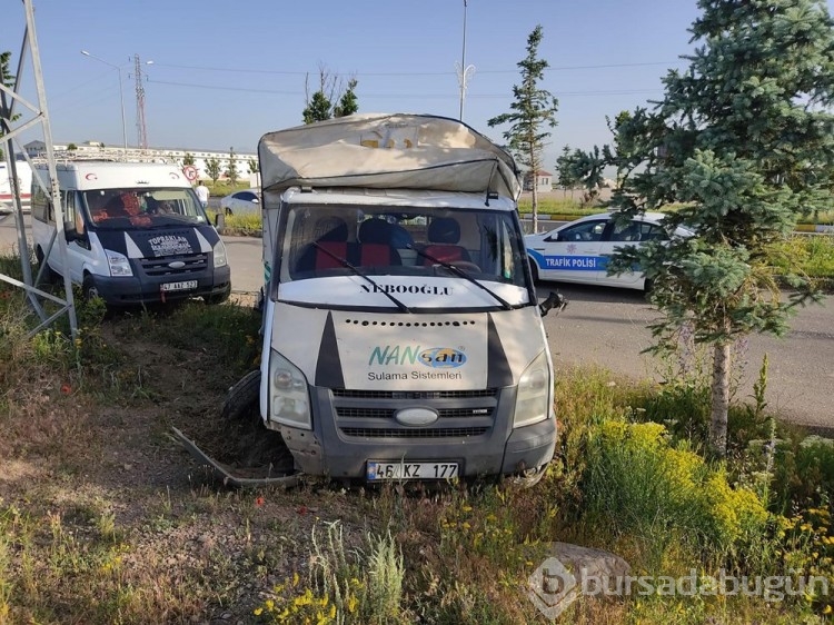 Erzurum'da otomobilin feci kazası: 12 yaralı
