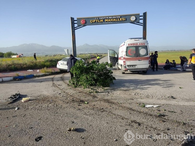 Erzurum'da otomobilin feci kazası: 12 yaralı
