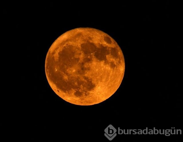 Türkiye'de Dolunay objektiflere böyle yansıdı 