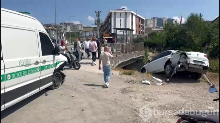 İngiltere vatandaşı şoför belediyenin cenaze aracıyla kaza yaptı! 