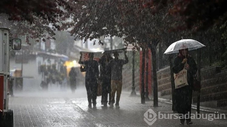 Meteoroloji 10 il için saat verdi! Sağanak yağış kuvvetli geliyor 
