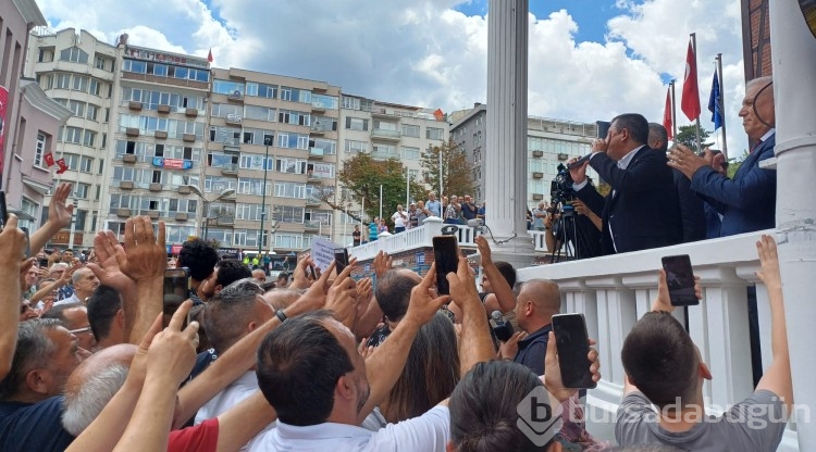 CHP Genel Başkanı Özgür Özel'den Bursa ziyareti