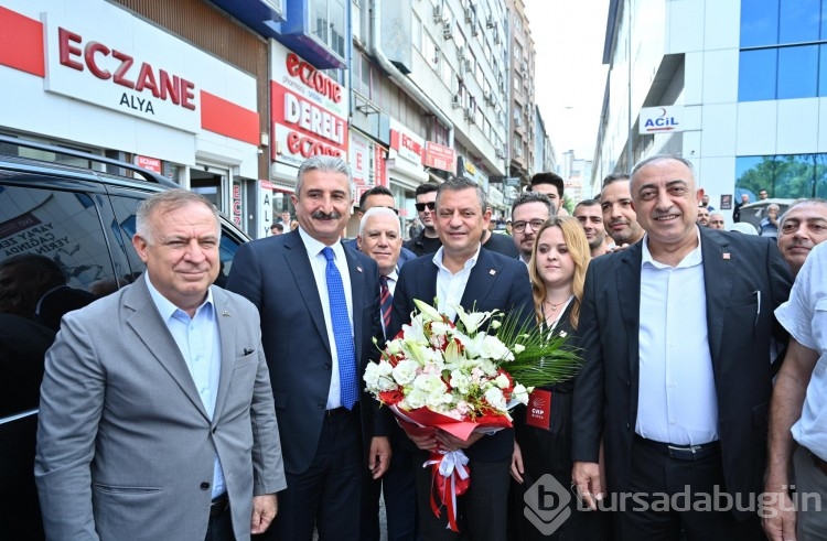 CHP Genel Başkanı Özgür Özel'den Bursa ziyareti