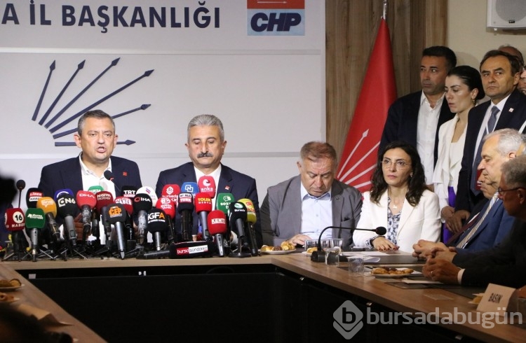 CHP Genel Başkanı Özgür Özel'den Bursa ziyareti