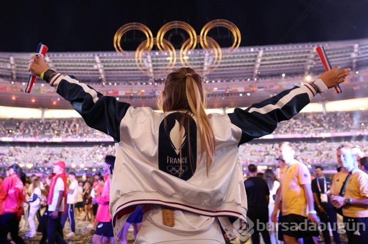 Paris 2024 Olimpiyat Oyunları kapanışında görsel şov!
