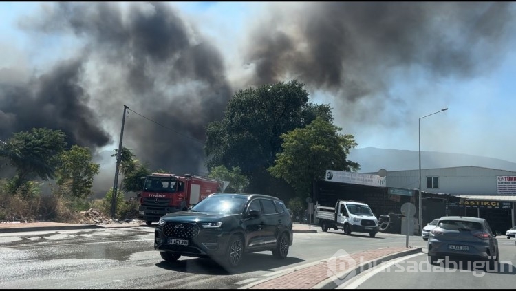 Bursa'da büyük yangın!