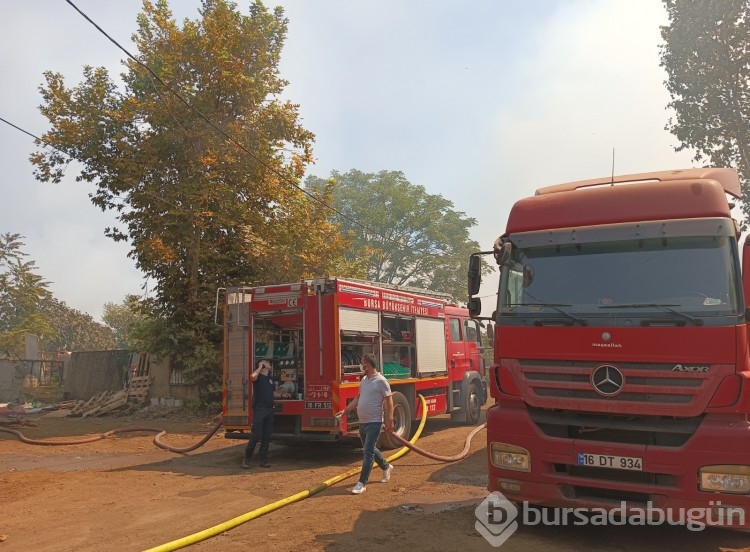 Bursa'da büyük yangın!