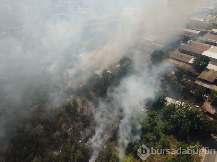 Bursa'da büyük yangın!