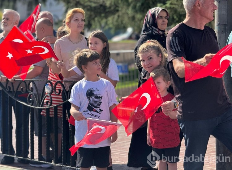 Bursa'da 30 Ağustos Zafer Bayramı kutlamaları