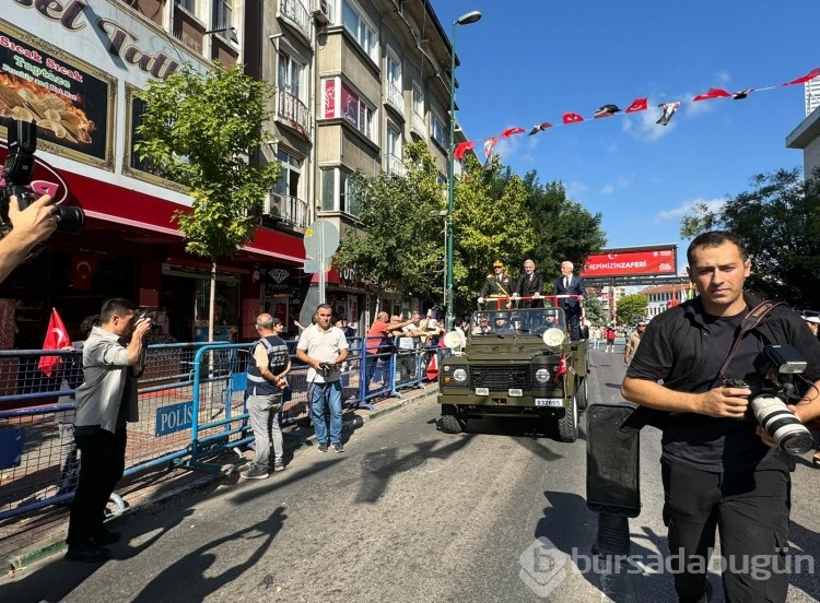 Bursa'da 30 Ağustos Zafer Bayramı kutlamaları