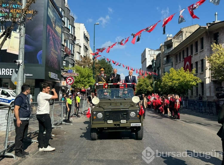 Bursa'da 30 Ağustos Zafer Bayramı kutlamaları