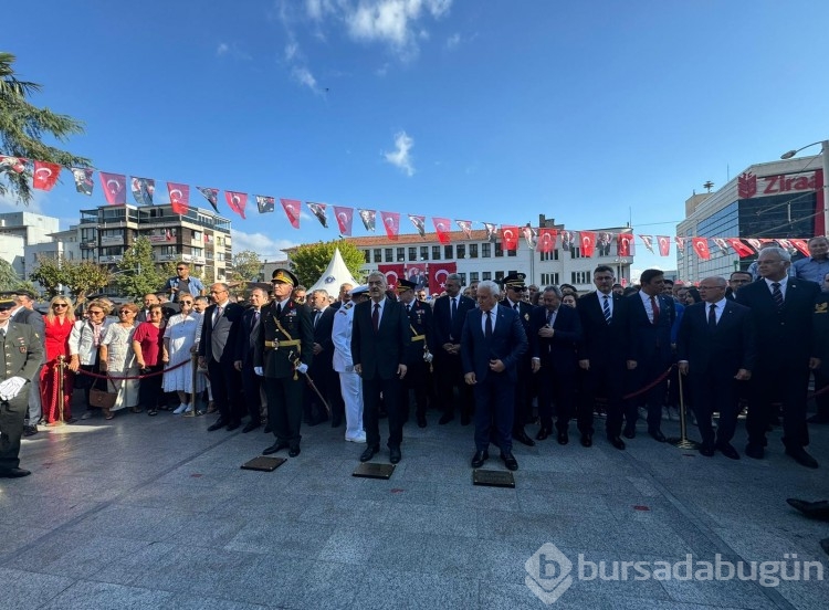 Bursa'da 30 Ağustos Zafer Bayramı kutlamaları