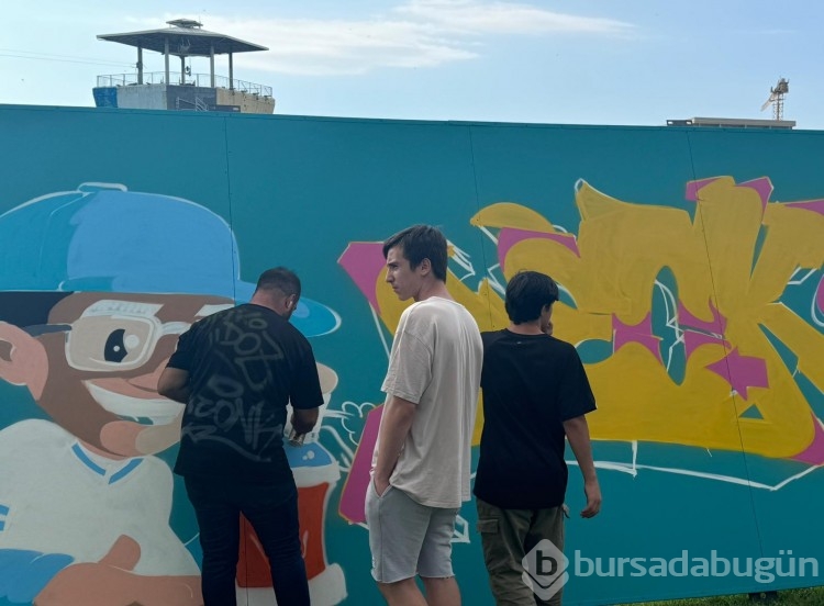 Bursa'da gerçekleşen Türkiye'nin en büyük Graffiti Şenliği'nden kareler...