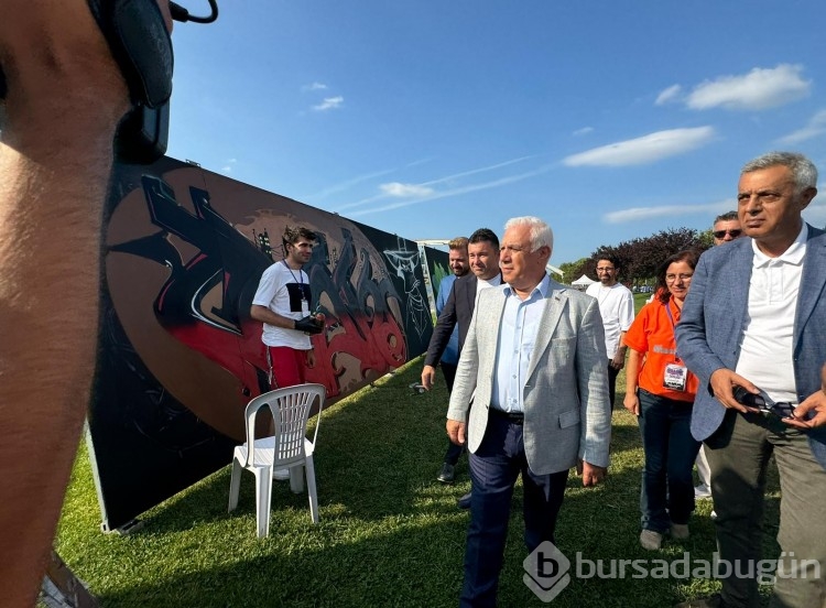 Bursa'da gerçekleşen Türkiye'nin en büyük Graffiti Şenliği'nden kareler...