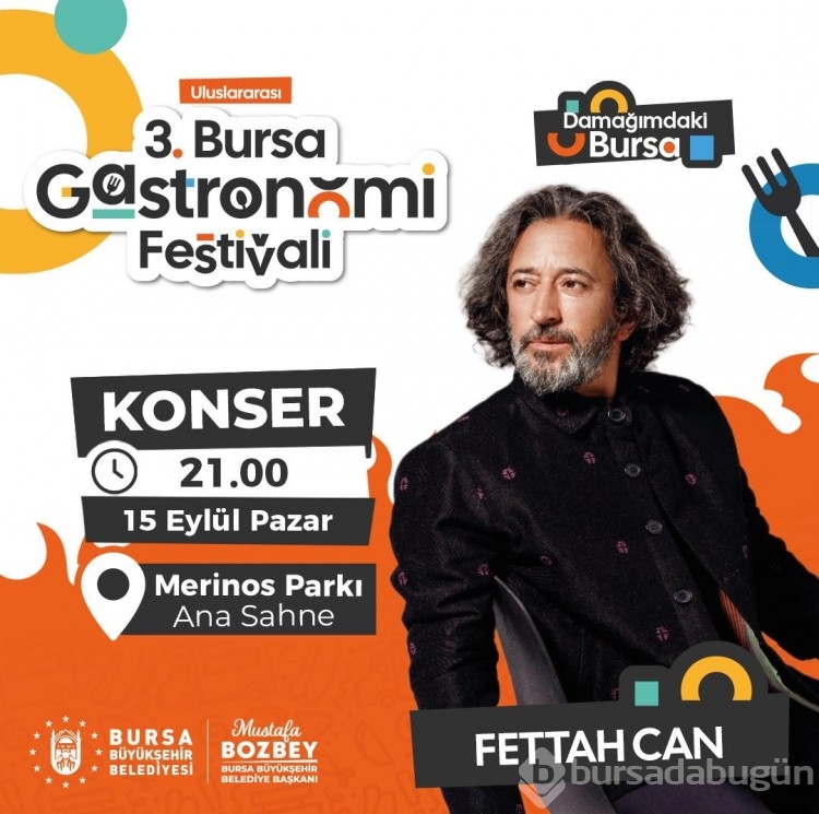 Bursa Gastronomi Festivalinde ünlü akımı!