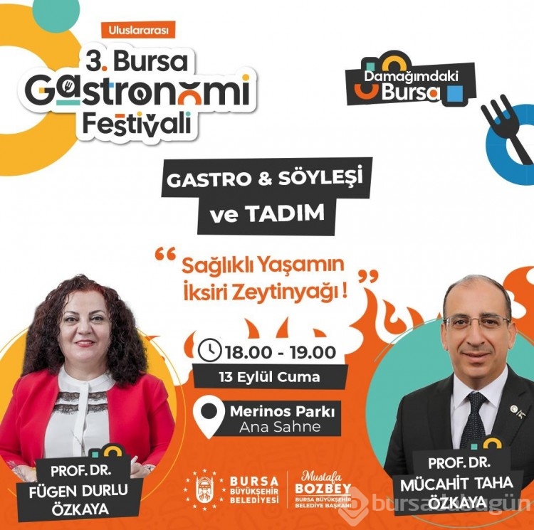 Bursa Gastronomi Festivalinde ünlü akımı!