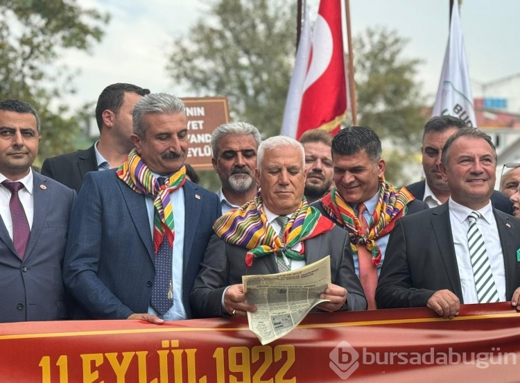 Bursa Büyükşehir Belediyesi, Bursa'nın kurtuluşunu kutluyor!