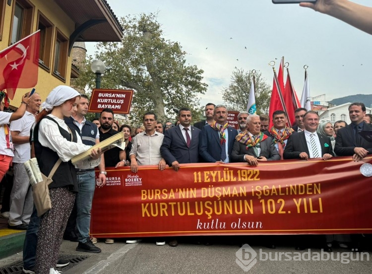 Bursa Büyükşehir Belediyesi, Bursa'nın kurtuluşunu kutluyor!