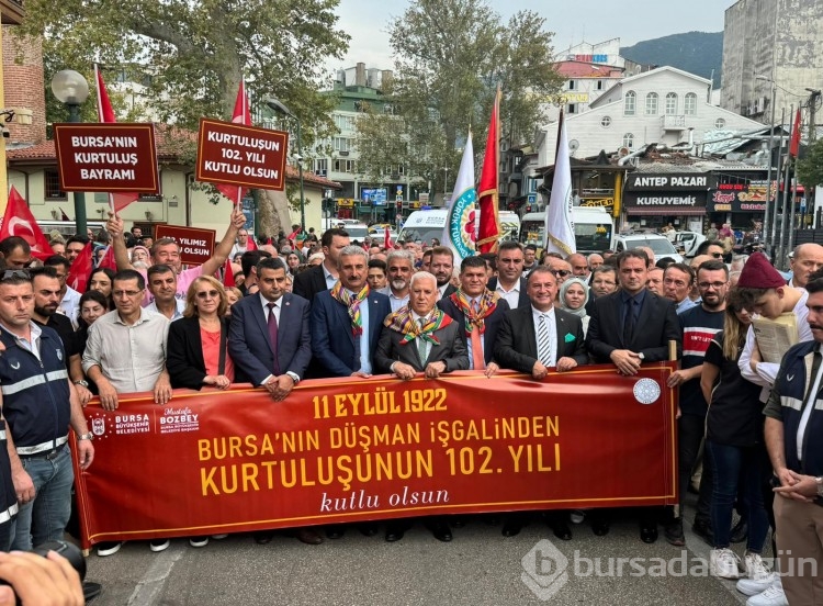 Bursa Büyükşehir Belediyesi, Bursa'nın kurtuluşunu kutluyor!